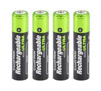 A2Z NiMH Rechargeable AccuUltra Battery 1100mAh Rechargeable Batteries Lasts Long AAA Size Battries Pack of 4 Low Self Discharge Battery for Torches Remote Controls Radios Toys and Torches