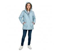 A2Z Puffer Jacket for Men & Women Water Resistant Hooded Raincoat Lightweight - Raincoat 625 Dusty Blue._M