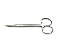 A2Z SCILAB Iris Micro Scissors 4.5'' Straight, Nurse Essentials Sharp First Aid Stainless Steel - Perfect for Doctors, Nurses, Paramedics Emergency Supplies Suitable Home, Car & Travel