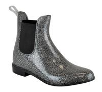 A2Z Women Rain Boot Anti-Skid Waterproof - Wellies LDS AZ32319 Grey 4 UK