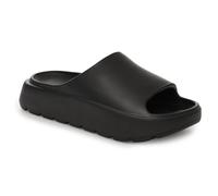 A2Z Women Summer Pillow Sliders Soft Slide - Sliders LDS AZ32562 Black 3 UK