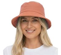 A2Z Womens Bucket Hat Summer Foldable 100% Cotton Sun Hat UV Protection Fisherman Hat for Hiking, Camping, Traveling Outdoor