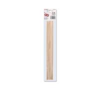 A2Z Wooden Dowels Craft Rods Natural Timber Sticks for DIY Hobby Projects