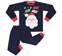 a2z4kids Boys Girls Ya Filthy Loungewear Long Sleeves Sleeves Xmas - PJS 197 Santa Navy 11-12
