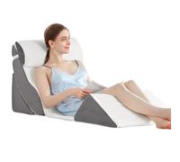 A2ZCOMFY 5PCS Orthopedic Bed Wedge Pillow Set for After Surgery, Memory Foam for Sleeping, Rotator Cuff Post Surgery, Sit Up Pillow for Shoulder and Back Support