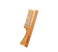 A2ZESSENTIALS | Jaivik | Fine Tooth | Neem Comb, Wooden Comb |Oil Treated | Best For Dandruff Control, Hair Growth, Scalp Infection, Hairfall, Anti Static Hair Care, Blood Circulation In Scalp