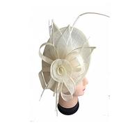 A2ZUKFashion Ladies Headband Clip Hat Girls Gauze Sinamay Fascinator Wedding Race Royal Ascot Party
