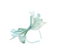 A2ZUKFASHION Women's Sinamay Curls Bow Fascinator Headband Clip Hat Ladies Wedding Royal Ascot Woven Races
