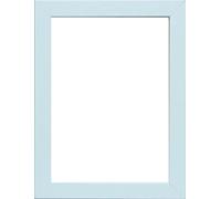 A3 (420x297) MM White Wood Effect Picture Frame with Clear Perspex Front & MDF Back panel - Handmade Large Photo Frame for Wall Hanging - Poster Frame for Landscape or Portrait Display