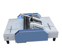 A3/A4/A5 Automatic Booklet Maker, Paper Folding and Stapling Machine, for Brochures Manuals and Invitations in School and Office