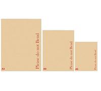 A3 A4 A5 Brown Cardboard Envelopes Hardboard Envelope Manilla Please Do Not Bend Printed (20, A5)