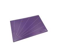 A3 A4 A5 Cutting Mat Cultural and Educational Tool Double-Sided Pad Art Engraving Board for DIY Handmade Craft(XX-05-01-Purple,A5 Small)