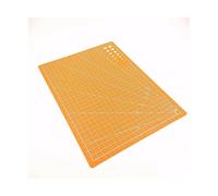 A3 A4 A5 Cutting Mat Cultural and Educational Tool Double-Sided Pad Art Engraving Board for DIY Handmade Craft(XX-05-01-yellow,A5 Small)