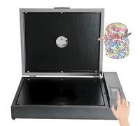 A3/A4/A5 DTF Curing Oven with Time & Temperature Control for Heat Transfer Printing, Even Heating, Fast Drying, DIY Clothing Dual Heating Panel Drying Oven, Max Drying Size 40×32cm