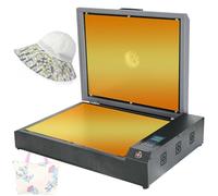 A3/A4/A5 DTF Oven, 930W DTF Curing Oven Dual Heating Plate with Temperature and Time Control, Super Fast Curing for DTF Heat Transfer Printing, 15.7 x 12.5'' DTF Oven Dryer