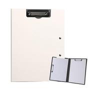 A3 A4 File Folder Clipboard Writing Pad - Double Board Memo Clip & Paper Organizer for School and Office Supplies(White)