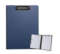 A3 A4 File Folder Clipboard Writing Pad - Double Board Memo Clip & Paper Organizer for School and Office Supplies(Blue)