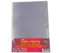 A3 Acetate - 10 Sheets per Pack, 240 Micron - UK Card Crafts