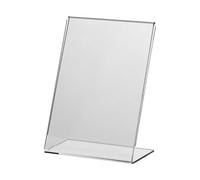 A3 Acrylic Poster Menu Holder Lean to Perspex Leaflet Display Stands, Counter Poster Sign Display Holder for Restaurant, Conference Room and Hotel Reception A3 (42cm x 29.7cm) (10)