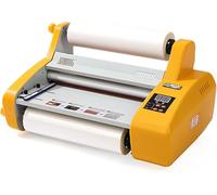 A3 and A4 Laminator Machine for Documents and Photos, Hot and Cold Lamination, 150°C Fast Laminating Speed for Artwork, ID Cards and Presentations