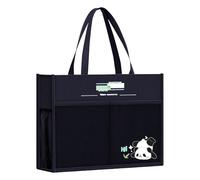 A3 Art Portfolio Bag Handle Poster Organizer Artist Portfolios Carrying Case Portfolio Storage Bag Portfolios Organizer for Artwork Sketch Bag Tote Bag Multi-Pocket Project Folder Handbag for Drawing
