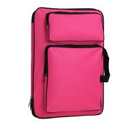 A3 Art Portfolio Case Artist Carrying Bag with Handle Portable Drawing Board Bag Student Waterproof Backpack Painting Sketch Pad Art Storage Tote Bag Shoulder Bag for Easel Brushes Paints Pencils