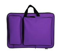 A3 Art Portfolio Case Water-resistant Art Portfolio Carry Bag Portable Drawing Board Bag Student Art Work Portfolio Backpack Painting Sketch Pad Art Storage Tote Bag for Palette Paints Brushes Pencils