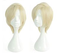 A3! Autumn Sakyo Furuichi Cosplay Short Heat Resistant Synthetic Hair+ Wig Cap Halloween Party