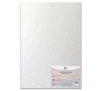 A3 Canvas Panel Stretched Blank Canvas Board Primed Artist Boards 100% Cotton for Oil Paint Acrylic Painting Mixed Media Acid Free White Canvases Art Painting Panel (A3 Size - 297 x 420mm - 1 Board)