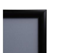 A3 Coloured Poster Snap Frame - Black