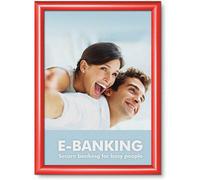 A3 Coloured Poster Snap Frame - Red