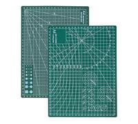 A3 Cutting Mat,Thickened Self Healing Sewing Cutting Mat, 33X22 CM, Double Sided Table Cutting Board for Fabric Quilting Leather Arts Hobby,Green