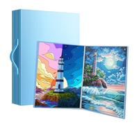 A3 Diamond Painting Portfolio Diamond Painting Storage & Display Book