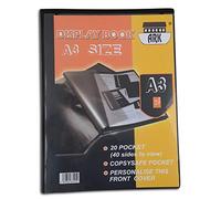 A3 Display Book (Presentation) 20 Pockets (40 to View) by ARK