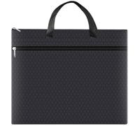 A3 Document Organizer, Waterproof Oxford Cloth with PU Liner Document Holder, Briefcase File Tote Bag for Carrying Paper Files