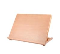 A3 Drawing Board Large Adjustable Desktop Easel Portable Drafting Table Beech Wood Lightweight Folding Art Board