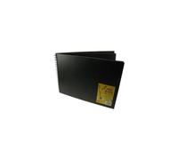 A3 Drawing Pad - Derwent - Black - Landscape - Office Supplies - Model 2300381