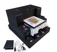 A3 DTG Printer DTF Textile Printer for T-shirts A3L805 Automatic Flatbed Printer DTG DTF Printer Multifunction Printer 42cm*30cm,1440140dpi,For Fabric Clothing Printing