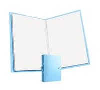 A3 Folder - Large Document Organizer for Papers Drawings Certificates for Office School Art Storage | Waterproof PP with Secure Closure and Elastic Band Holder Portable 13.11x1.57x17.71in