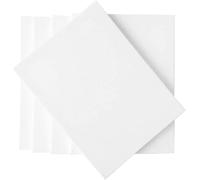A3 Framed Pre-Stretched Canvas Panels, 6 Pack 30x40cm Artist Blank Canvases, Cotton White Primed Painting Panels Board, Ideal Gift for Students, Beginners & Professional Artists