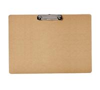 A3 hardboard clipboard Brown with Hanging Hole - Pack of 1