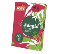 A3 INTERNATIONAL PAPER Rey Adagio Deep Red Coloured Paper 22