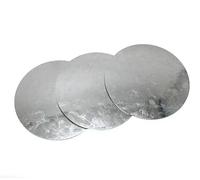 A3 Iron Sheet Flat Round Metal Plate for DIY Projects - 15cm Diameter, Various Thickness Options(2mm 2pcs)