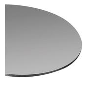 A3 Iron Sheet Round Flat Plate, Metal Fe Material for Industrial Processing, Diameter 5.5cm, Thickness 0.3-3mm, 5/10pcs(Thickness:1mm)