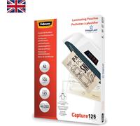 A3 Laminating Pouches - 100 Sheets, Clear 250 Micron for Easy Lamination