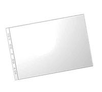 A3 Landscape Punch Pockets, Glass Clear, 60 Micron, Plastic Sleeves (Pacl of 50)