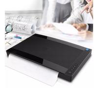 A3 Large Format Flatbed Scanner, 2400x2400 DPI, 3D Document & Photo Book Scanner, 4 Seconds/Page, Scan/PDF/Email/Print, LED Light Source, Automatic Cropping