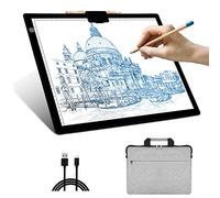 A3 Light Box for Drawing Elice Portable 6 Adjustable Brightness Led Light Pad Tracing Light Board with Carry Bag for Artists Drawing，Diamond Painting，Stencilling,Sketching,Animation
