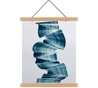 A3 Magnetic Poster Hanger Frames, Poster Frame Hangers, 30 cm/11.8 inch Wooden Oak Magnetic Poster Hanger Frames Hanging Kit for Photo Picture Canvas Artwork Posters Maps Prints Wall Hanging