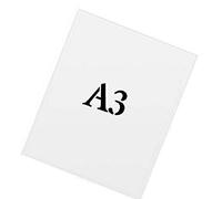 A3 Mylar Blank Stencil Sheets (2 x A3) 125 Micron Genuine MYLAR